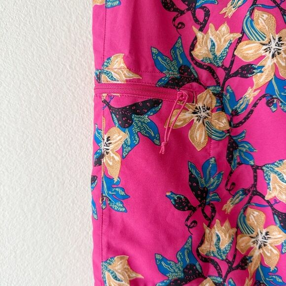 Patagonia Hot Pink Floral Board Shorts - Picture 4 of 9